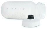 2nd Gen Big Mouth Bike Water Bottle (21 oz) by Specialized Bikes (Clear/White)