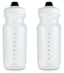 2nd Gen Big Mouth Bike Water Bottle (21 oz) by Specialized Bikes (Clear/White)