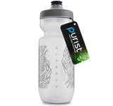 Purist 22 oz Bike Water Bottle by Specialized Bikes (Watergate Cap)(Clear)